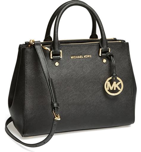 michael kors sutton taupe tote bag|Sutton Medium Saffiano Leather Satchel .